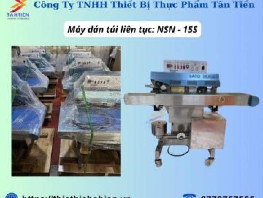 máy hàn miệng túi liên tục