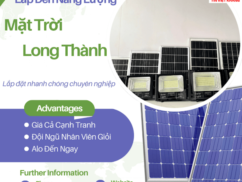Lắp Đèn Năng Lượng Mặt Trời Long Thành - 0918025685 Hiếu
