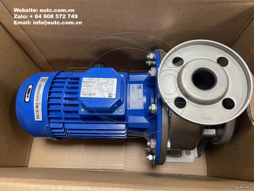 Máy bơm ly tâm trục ngang Ebara