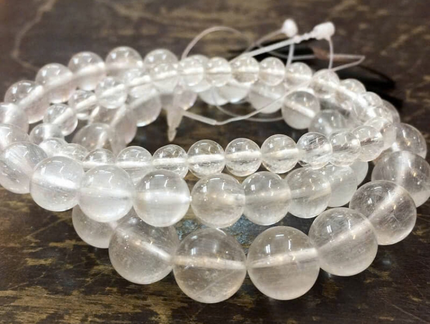 Thương hiệu chuyên Vòng tay đá phong thủy thạch anh trắng ở HCM