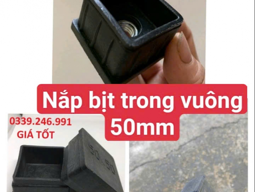 Địa điểm bán Chân tăng chỉnh vuông 50x50mm giá sỉ