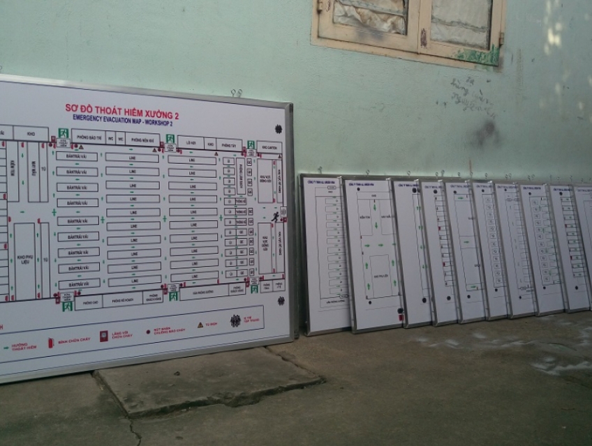 Dịch vụ vẽ sơ đồ thoát hiểm giá rẻ nhất tại Long An