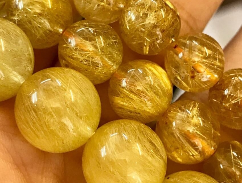 Shop bán Vòng Thạch Anh Tóc Vàng tự nhiên tại TP.HCM