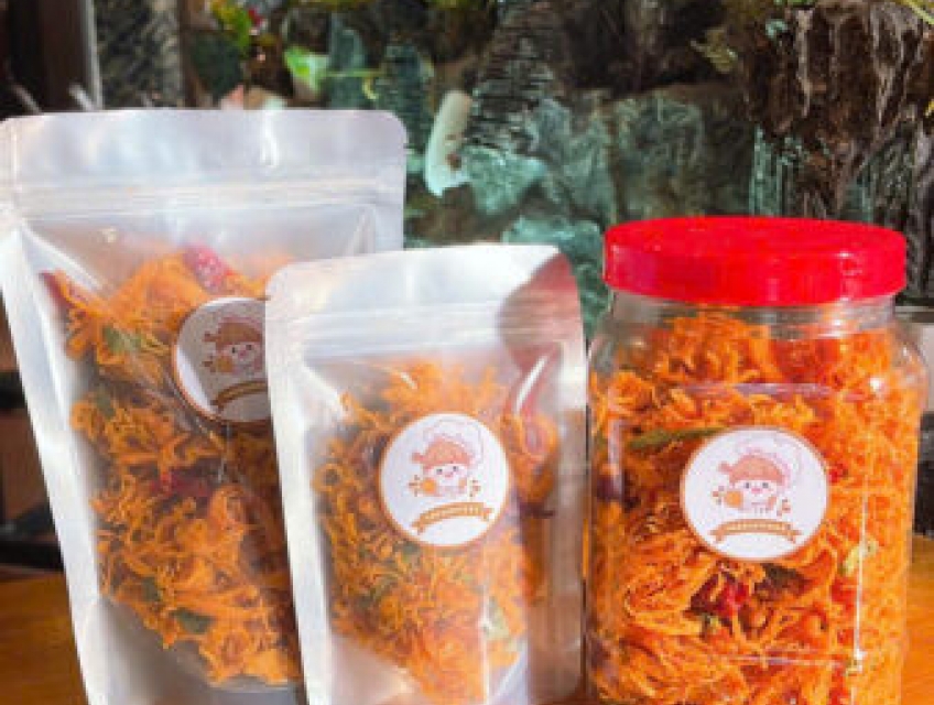 Khô gà lá chanh 200gram