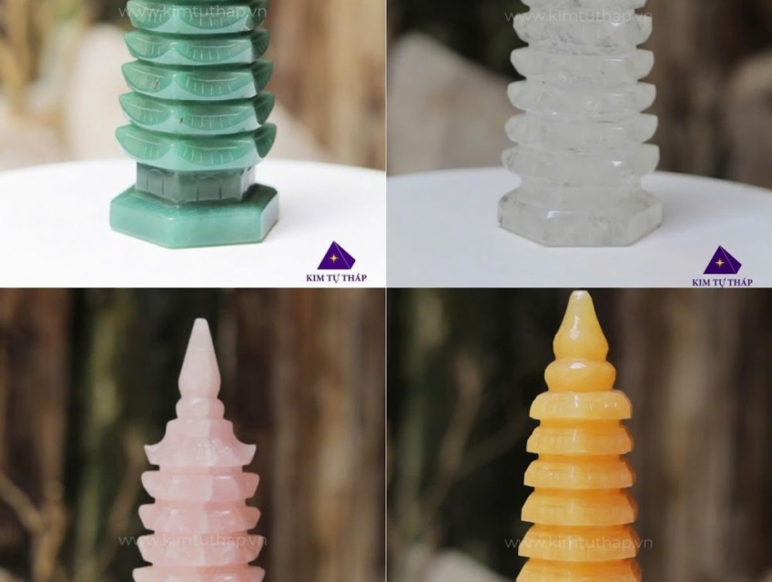 Tháp Văn Xương đá thạch anh phong thủy ở Sài Gòn