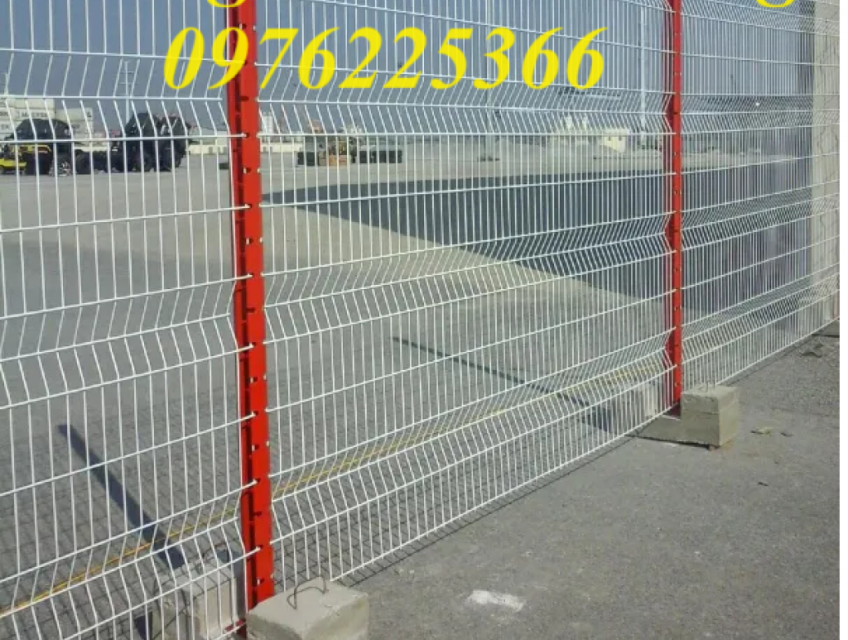 Hàng rào lưới thép sơn tĩnh điện - Hàng rào lưới thép hàn mạ kẽm