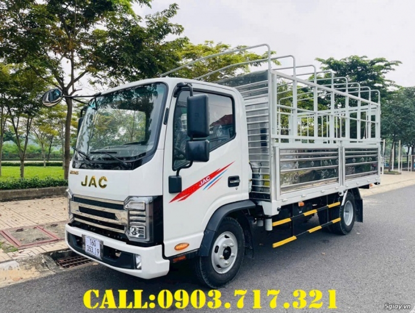 Giá bán xe tải Jac N250E5 thùng bạt 4m2 giao ngay