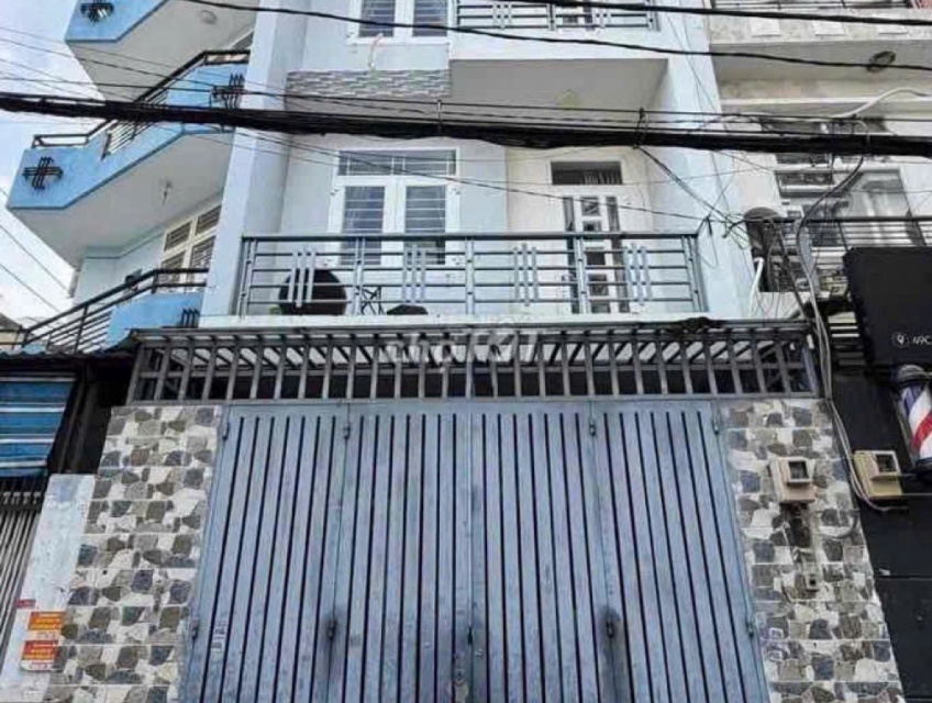 Bán nhà MT Lê Lai P12 Tân Bình nhà nở hậu 1 trệt 3 lầu 1 sân thượng