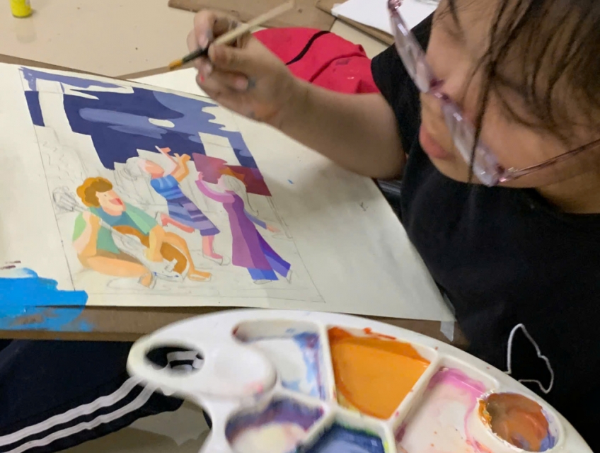 LỚP HỌC VẼ CƠ BẢN Ở GIA LÂM