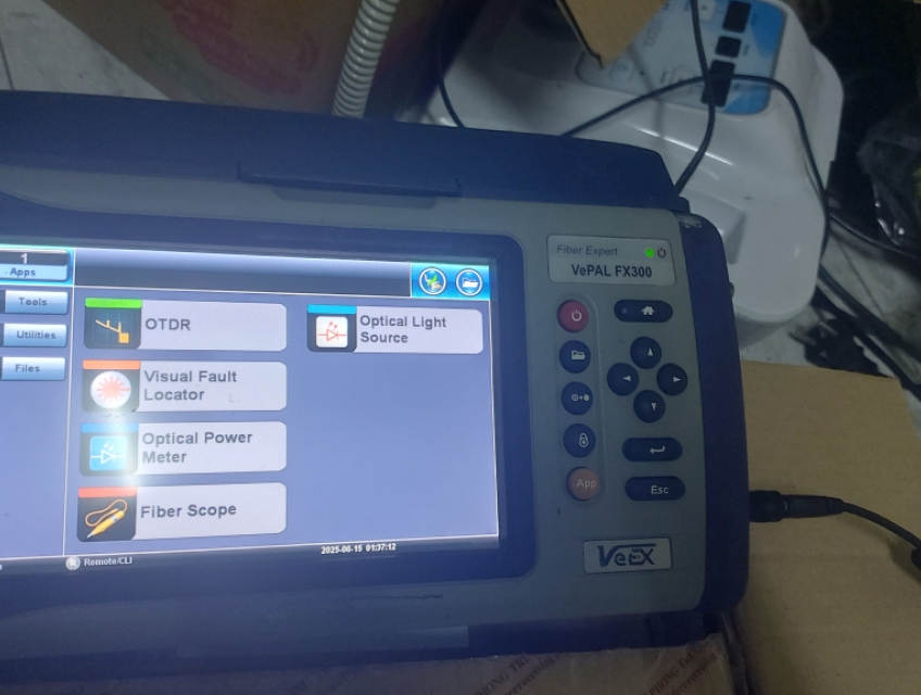 máy đo quang học VePAL FX300 của VeEX