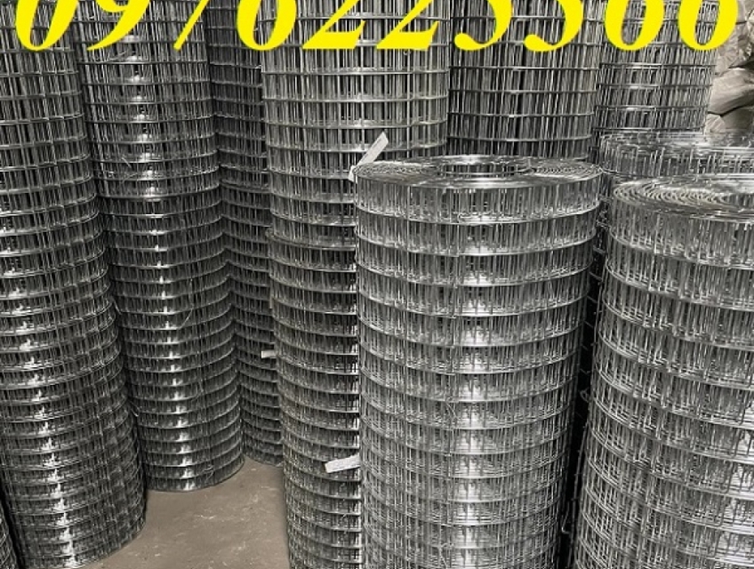 Lưới hàn mạ kẽm ô 30x30 dày 2ly