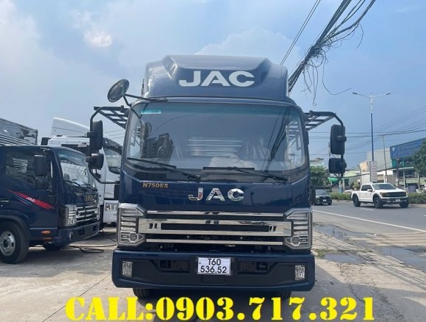 Bán xe tải JAC N750E5 thùng 6m2 động cơ Yuchai 170Hp