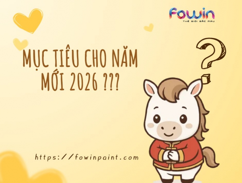 Mục tiêu cho năm mới 2026 là gì? Fowin