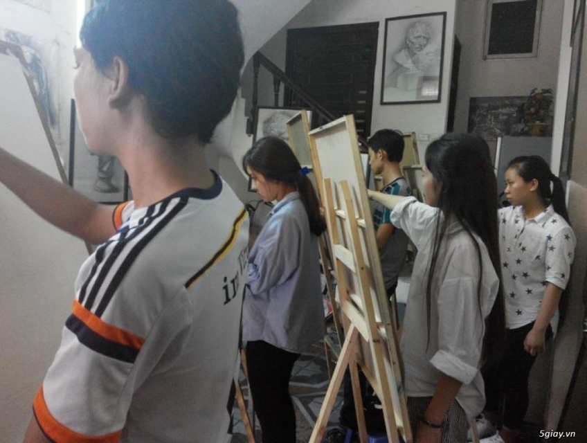 Học vẽ cơ bản ôn thi cấp tốc