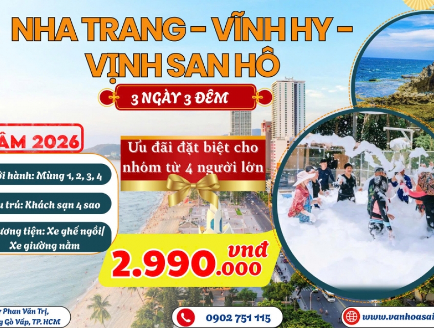Nha Trang Tết âm lịch 2026 - SGC