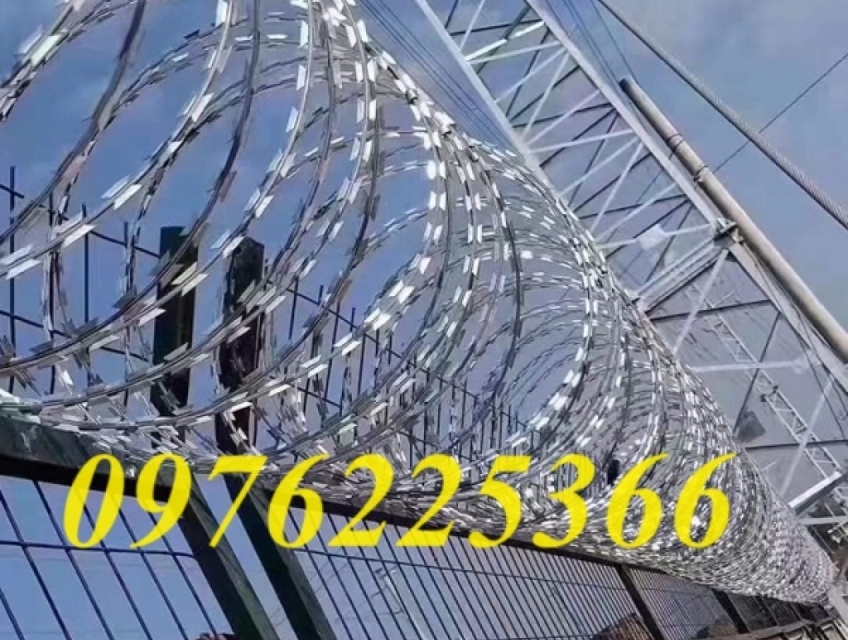 Dây gai inox  304, dây lưỡi lam inox 304