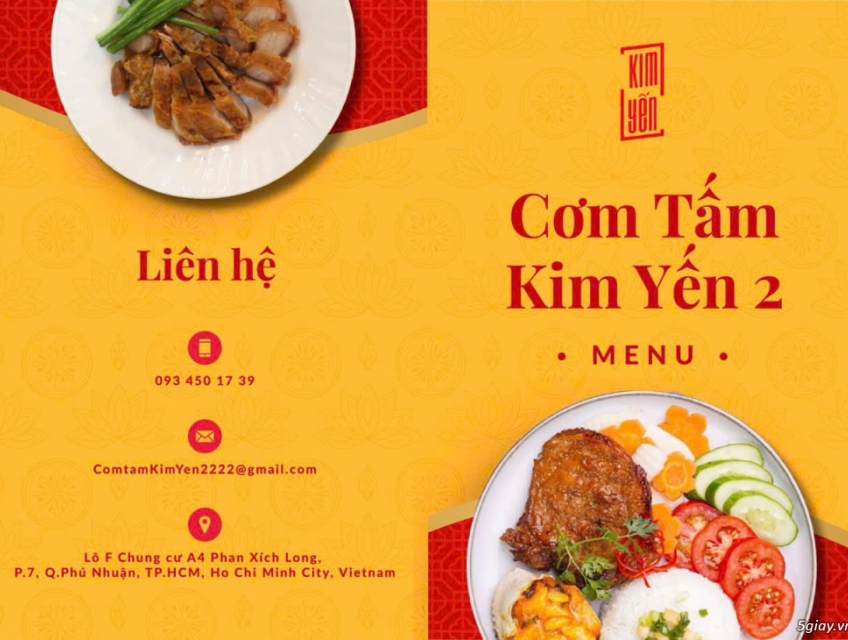 CƠM TẤM KIM YẾN 2 Tuyển phục vụ làm theo ca tại Phú Nhuận