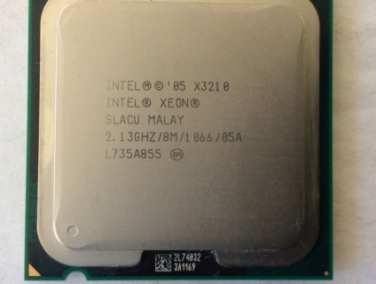 E8400=80k, Xeon X3210=200k, i3-530: 200k ......