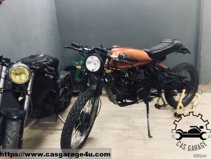 Win 110cc độ Tracker Cafe Racer (CAS garage)