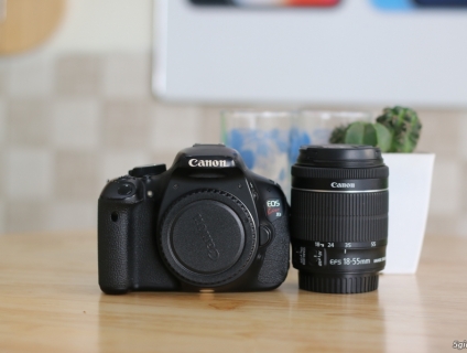 em bán bộ máy canon 600d kèm kít 18-55 stm. ( kiss x5 )