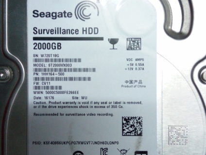 HCM- Quận 5 HDD Seagate 2TB sata 3