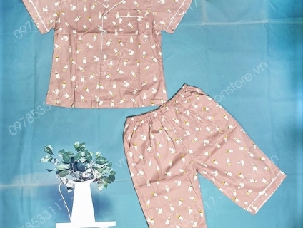 Đồ bộ mặc nhà Pijama cao cấp hiệu Mango
