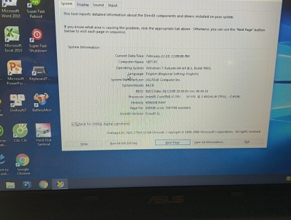 LAPTOP ASUS CORE I3 RAM4GB CARD MÀN HÌNH 2G
