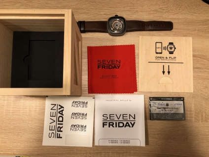 Để lại đồng hồ Seven Friday P2B chính hãng (Bao check NFC)