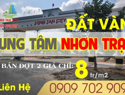 Đất Vàng ngay trung tâm hàng chính nhơn trạch - Mở Bán 500 nền đẹp