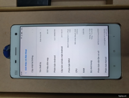 Cần Bán: điện thoại xiaomi mi 4 ram 3Gb