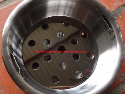 Bát than /lò ủ than nướng BBQ / xách xô than nóng bằng inox giá rẻ