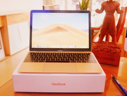 The New Macbook 12" Retina 2017 Gold Likenew 3 Lần sạc