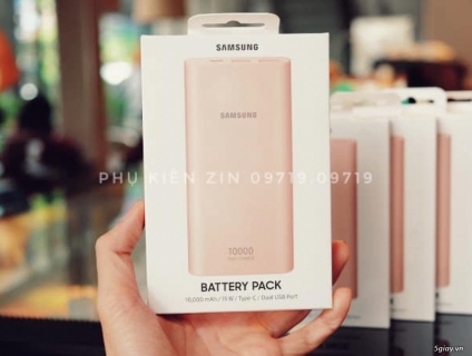 Pin Dự Phòng SAMSUNG 10.000mAh ROSE GOLD 2020 Mới Nhất .. ET 22h59 -3/2/2020