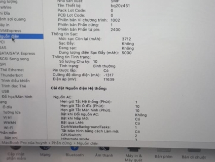 Cần bán Macbook Pro 2019 touchbar 13 , 256gb SSD, mua Goka 23/12/2019
