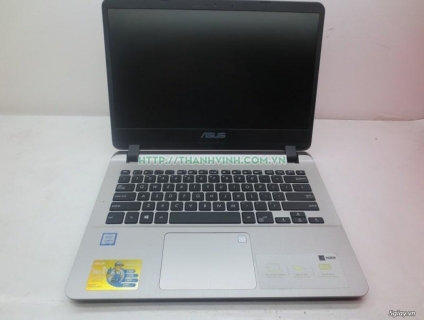 Laptop cũ ASUS X407U Core I3-7020U- Ram 4GB- HHD 1TB VGA HD Graphics