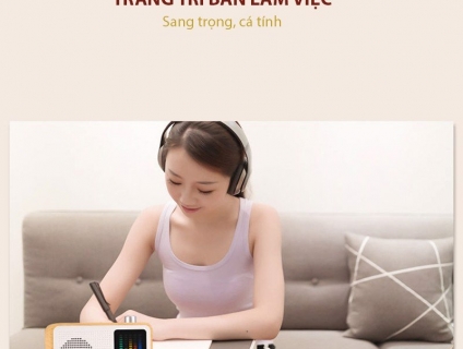 TRANG TRÍ KHÔNG GIAN ĐỂ BÀN  RETRO CỔ ĐIỂN NGAY CÙNG MIABOO M20