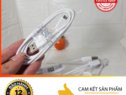 Cần bán: Dây Cáp Sạc Samsung 1.2m, 1.5m [Chính Hãng], Bh 12 th