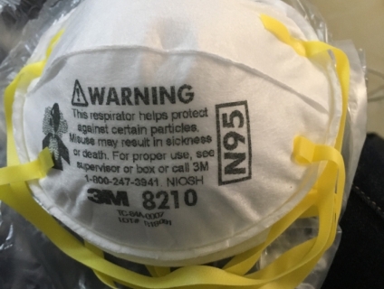 Khẩu trang N95 hiệu 3M của mĩ, chống dịch tốt nhất theo bộ y tế. end 23h00 ngày 12/2/2020