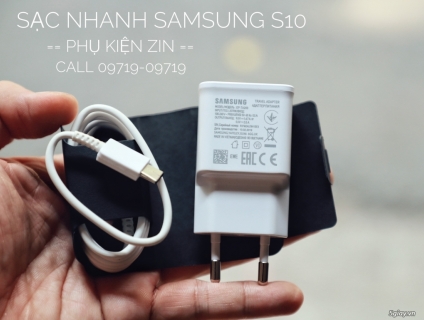 5 Bộ Sạc Nhanh SAMSUNG S10 Chính Hãng Mới 100% .. ET 22h59 -21/2/2020