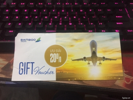 Voucher Vé MB Bamboo Airways