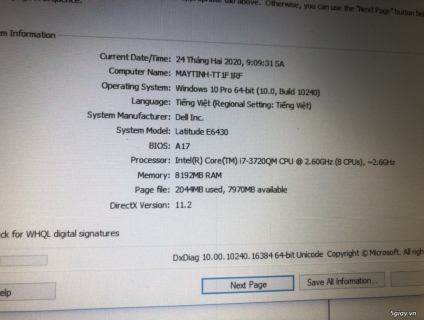Dell ATG chuẩn quân đội i7/8/ssd 128 2 VGA