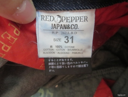 [authentic] jean Red Pepper (2nd)---et 23h 25/02/2020