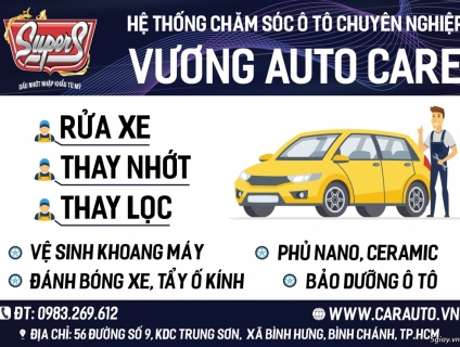 Nhớt Super S (10.000km cho mỗi lần thay)tặng lọc dầu Nhập khẩu từ Usa