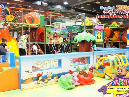 Cần bán khu vui chơi trẻ em trong nhà RẺ ĐẸP, cty chuyên khu vui chơi