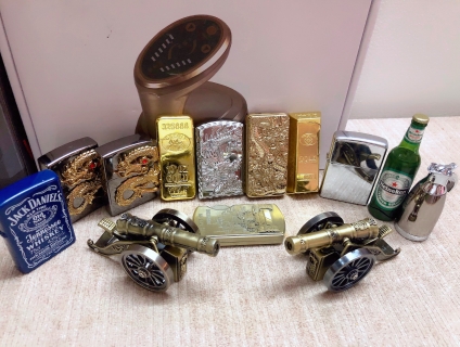 ☀️Bật lửa /Zippo: Quà lưu niệm,trang trí,sưu tập cực đẹp và độc.