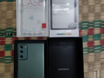 Bán or giao lưu samsung note 20 5G hongkong fullbox likenew