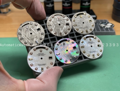 Độ mặt thiên thạch, xà cừ cho đồng hồ Rolex