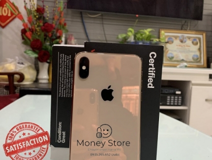Điện thoại Iphone Xs Max 256gb quốc tế bản Mỹ (LL/A) zin 100% đẹp leng