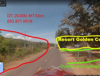 CHÍNH CHỦ: Bán 2 hecta đất Novaworld Phan Thiết MT đường Lạc Long Quân