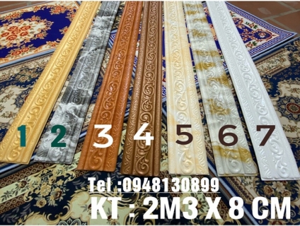 phào chỉ xốp dán tường